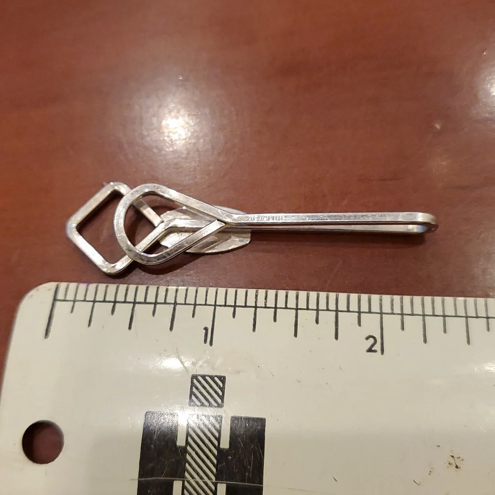 Vintage Monogrammed Tie Bar